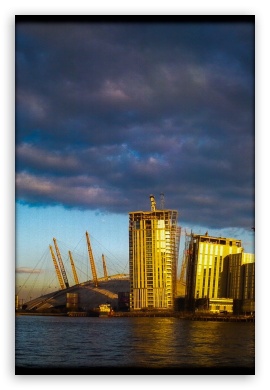 O2 Arena 4x6 UltraHD Wallpaper for Mobile 3:2 - DVGA HVGA HQVGA ( Apple PowerBook G4 iPhone 4 3G 3GS iPod Touch ) ;