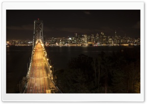 Oakland Bay Bridge, San Francisco Ultra HD Wallpaper for 4K UHD Widescreen desktop, tablet & smartphone