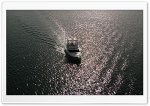 Ocean Boat Cruise 4K UHD Wallpaper for Widescreen and UltraWide Desktop, UltraHD TV, Smartphone, Tablet