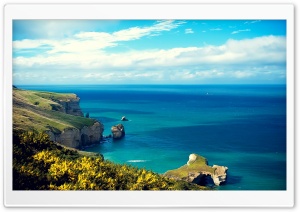 Ocean Cliffs Ultra HD Wallpaper for 4K UHD Widescreen desktop, tablet & smartphone