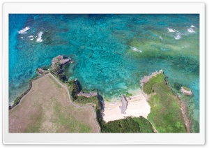 Okinawa Island, Japan, Aerial View Ultra HD Wallpaper for 4K UHD Widescreen desktop, tablet & smartphone