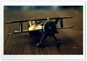 Old Airplane Toy Ultra HD Wallpaper for 4K UHD Widescreen desktop, tablet & smartphone