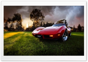 Old Chevrolet Corvette Ultra HD Wallpaper for 4K UHD Widescreen desktop, tablet & smartphone