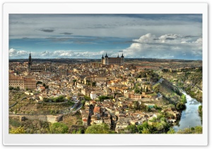 Old city of Toledo, Spain Ultra HD Wallpaper for 4K UHD Widescreen desktop, tablet & smartphone