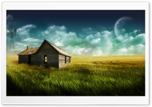 Old Farmhouse Ultra HD Wallpaper for 4K UHD Widescreen desktop, tablet & smartphone
