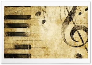 Old Music Score Background Ultra HD Wallpaper for 4K UHD Widescreen desktop, tablet & smartphone