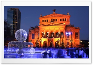 Old Opera in Frankfurt am Main, Germany Ultra HD Wallpaper for 4K UHD Widescreen desktop, tablet & smartphone