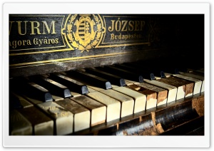 Old Piano Ultra HD Wallpaper for 4K UHD Widescreen desktop, tablet & smartphone