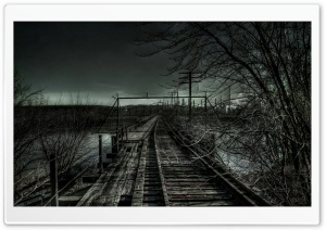 Old Railroad Ultra HD Wallpaper for 4K UHD Widescreen desktop, tablet & smartphone
