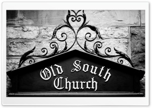 Old South Church Ultra HD Wallpaper for 4K UHD Widescreen desktop, tablet & smartphone