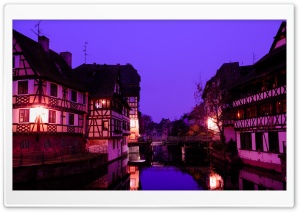 Old Town Strasbourg, France Ultra HD Wallpaper for 4K UHD Widescreen Desktop, Lockscreen, Screensaver, TV, Tablet, Smartphone