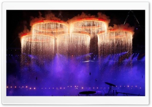 Olympics Lights Ultra HD Wallpaper for 4K UHD Widescreen desktop, tablet & smartphone