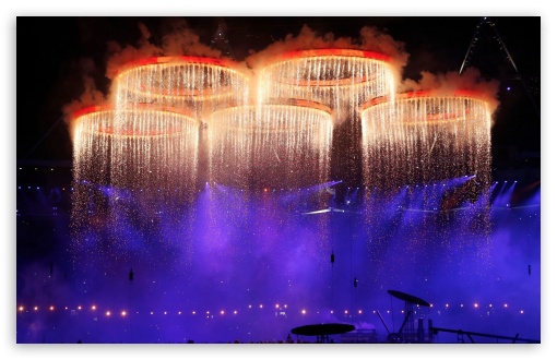 Olympics Lights UltraHD Wallpaper for Wide 16:10 Widescreen WHXGA WQXGA WUXGA WXGA ;