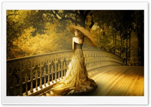 one on the bridge 4K UHD Wallpaper for Widescreen and UltraWide Desktop, UltraHD TV, Smartphone, Tablet