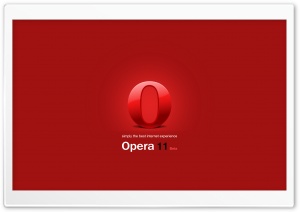 Opera 11 Beta Ultra HD Wallpaper for 4K UHD Widescreen desktop, tablet & smartphone