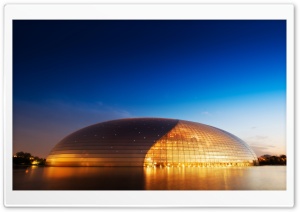 Opera House in Beijing, China Ultra HD Wallpaper for 4K UHD Widescreen desktop, tablet & smartphone