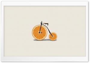 Orange Bicycle Ultra HD Wallpaper for 4K UHD Widescreen desktop, tablet & smartphone