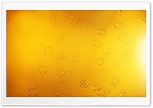 Orange Bubbles Ultra HD Wallpaper for 4K UHD Widescreen desktop, tablet & smartphone