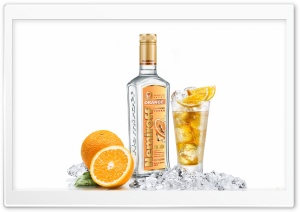 Orange Flavored Vodka Ultra HD Wallpaper for 4K UHD Widescreen desktop, tablet & smartphone