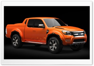Orange Ford Ranger Ultra HD Wallpaper for 4K UHD Widescreen desktop, tablet & smartphone