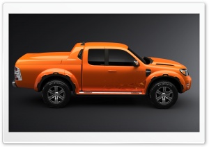 Orange Ford Ranger 1 Ultra HD Wallpaper for 4K UHD Widescreen desktop, tablet & smartphone