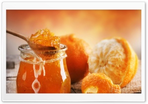 Orange Jam Ultra HD Wallpaper for 4K UHD Widescreen desktop, tablet & smartphone