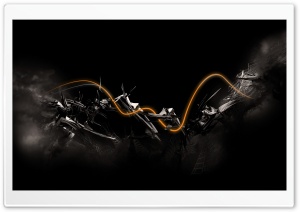 Orange Line Ultra HD Wallpaper for 4K UHD Widescreen desktop, tablet & smartphone