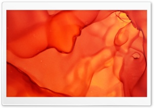 Orange Liquid Abstract Ultra HD Wallpaper for 4K UHD Widescreen desktop, tablet & smartphone