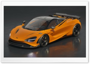 Orange McLaren 750S Le Mans Supercar.jpeg 4K UHD Wallpaper for Widescreen and UltraWide Desktop, UltraHD TV, Smartphone, Tablet