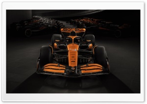 Orange McLaren MCL38 Formula One Car Ultra HD Wallpaper for 4K UHD Widescreen desktop, tablet & smartphone