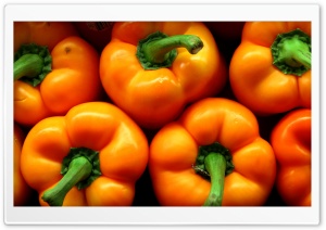Orange Peppers Ultra HD Wallpaper for 4K UHD Widescreen desktop, tablet & smartphone