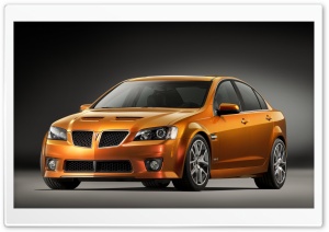 Orange Pontiac G8 GXP Ultra HD Wallpaper for 4K UHD Widescreen desktop, tablet & smartphone