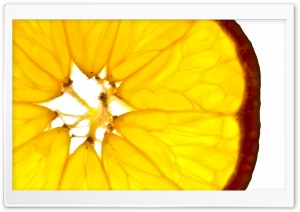 Orange Slice Ultra HD Wallpaper for 4K UHD Widescreen desktop, tablet & smartphone