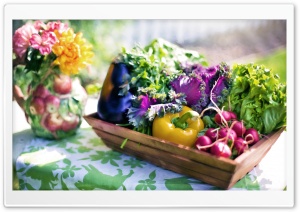 Organic Vegetables Ultra HD Wallpaper for 4K UHD Widescreen desktop, tablet & smartphone