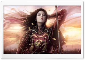 Oriental Warrior Ultra HD Wallpaper for 4K UHD Widescreen desktop, tablet & smartphone
