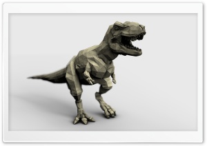 Origami T-rex Ultra HD Wallpaper for 4K UHD Widescreen desktop, tablet & smartphone