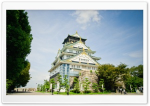 Osaka Castle Ultra HD Wallpaper for 4K UHD Widescreen desktop, tablet & smartphone