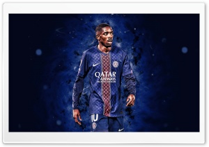 Ousmane Dembele - PSG 4K UHD Wallpaper for Widescreen and UltraWide Desktop, UltraHD TV, Smartphone, Tablet