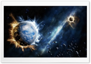 Outer Space Fantasy Ultra HD Wallpaper for 4K UHD Widescreen desktop, tablet & smartphone