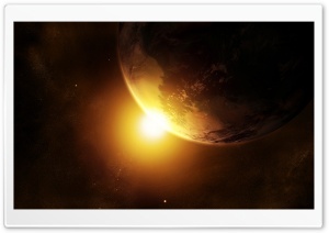 Outer Space Light Ultra HD Wallpaper for 4K UHD Widescreen desktop, tablet & smartphone