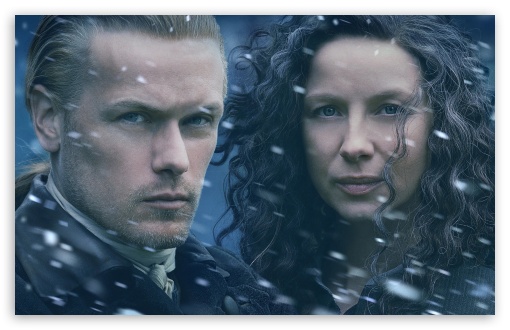 Outlander Season 6, Jamie and Claire UltraHD Wallpaper for UHD 16:9 ; HD 16:9 ; UltraWide 21:9 24:10 32:9 32:10 ; Widescreen 16:10 5:3 ; Fullscreen 4:3 5:4 3:2 ; Tablet 1:1 ; Dual 16:10 5:3 16:9 4:3 5:4 3:2 ;
