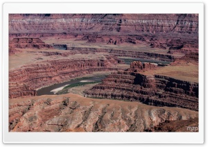 Overlook, Dead Horse Point, Utah, Travel, Canyonlands, Scenic View, Hiking, Colorado River 4K UHD Wallpaper for Widescreen and UltraWide Desktop, UltraHD TV, Smartphone, Tablet