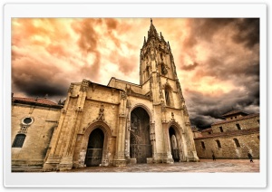 Oviedo Cathedral Ultra HD Wallpaper for 4K UHD Widescreen desktop, tablet & smartphone