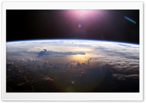 Pacific Ocean From Space Ultra HD Wallpaper for 4K UHD Widescreen desktop, tablet & smartphone