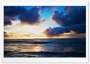 Pacific Watercolors Ultra HD Wallpaper for 4K UHD Widescreen desktop, tablet & smartphone