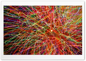 Painting With Fireworks Ultra HD Wallpaper for 4K UHD Widescreen desktop, tablet & smartphone