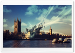 Palace Of Westminster, London, UK Ultra HD Wallpaper for 4K UHD Widescreen desktop, tablet & smartphone