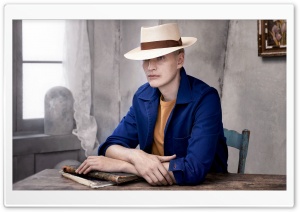 Panama Hat Man Outfit Ultra HD Wallpaper for 4K UHD Widescreen desktop, tablet & smartphone