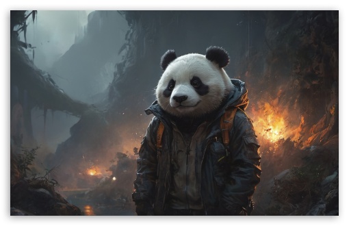 Panda Digital Art UltraHD Wallpaper for UHD 16:9 ; HD 16:9 ; UltraWide 21:9 24:10 32:9 32:10 ; Widescreen 16:10 5:3 ; Fullscreen 4:3 5:4 3:2 ; Tablet 1:1 ; Mobile 9:16 9:19.5 9:20 10:16 2:3 3:5 3:4 ; Dual 16:10 5:3 16:9 4:3 5:4 3:2 ;