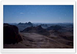 Panorama Of The Ahaggar Mountains Ultra HD Wallpaper for 4K UHD Widescreen desktop, tablet & smartphone